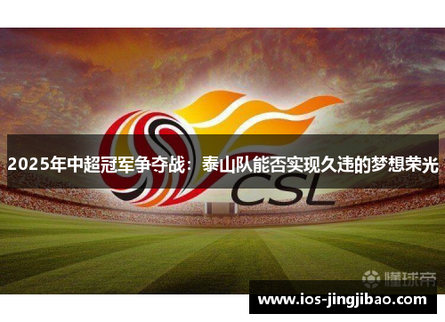 2025年中超冠军争夺战：泰山队能否实现久违的梦想荣光